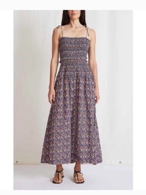 *NWOT* Apiece Apart Los Portales floral print maxi dress